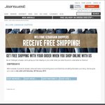 Jeanswest Free Shipping Store Wide (OzBargain Exclusive)