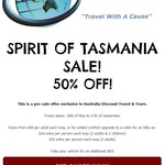 50% off Spirit of Tasmania - May 16 - September 17 - ADTT.com.au