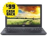 Acer Aspire E5-571 i7-4210U 8GB RAMLaptop $638.40 after Coupon ($539.40 after $99 Cash Back) @ Dick Smith eBay