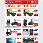 MSY Deals - Coolermaster Stuff, Power Supplies $67, Samsung Printers ($229), IPS Monitors ($179)