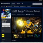 (PS3) Lego Batman 3: Beyond Gotham $29.95 on PSN AU