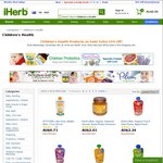 Extra 15% off All Children's Health Products & 20% off Simply Organic Health Foods @ iHerb