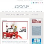 Win 1 of 3 Deluxe Vanilla Baker's Packs Worth $120 Each from Profile Magazine