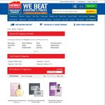 $2 Shipping Cap on All Fragrances @ Chemist Warehouse (No Min Spend)