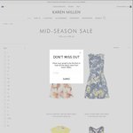 Karen Millen Mid Season Sale with up to 40% off