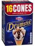 Peters Drumstick Ice Cream Vanilla  16pk 1.9l (Classic Vanilla) $15 Save $7.50 @Woolworths
