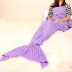 Handmade Knitted Crochet Mermaid Tail Shape Blanket, US $19.97 Delivered, AU$25.05 Delivered @Dresslink.com