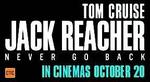 Win 1 of 25 Double Passes to Jack Reacher: Never Go Back from Visa Entertainment