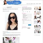 Win a Pair of Celine Baby Audrey Sunglasses from Karen Cheng's Fashion & Life Blog