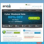 80% off All Plans @ Arvixe Web Hosting