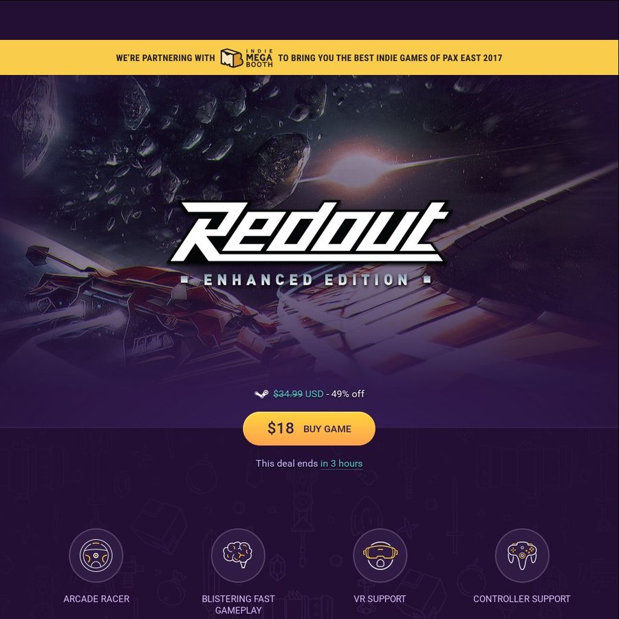 Pc Steam Redout Enhanced Edition 93 Positive 18 Us 23 86aud Rrp 34 99us Chrono Gg Ozbargain