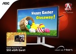 Win 1 of 2 $50 eGift Cards from AOC Monitor