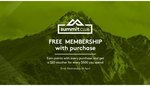 Kathmandu Free Summit Club Membership with a Purchase, Save $10