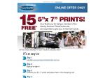 15 FREE 5"x7" Prints from Harvey Norman PhotoCentre Site