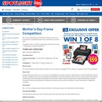 Win 1 of 8 Canon Selphy Printers Worth $159 Each [Purchase Any Frame Depot or Unigift Frames at Spotlight + Swipe Member Card]