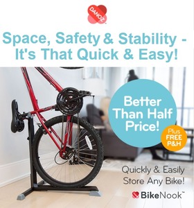 Bike Nook Bicycle Storage Solution 49 Delivered Danoz Direct OzBargain