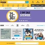 Petbarn 25-30% Sitewide 2-Day Sale