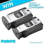 Win 1 of 2 Shimano CM-2000 HD Sports Cameras Worth $369.99 from Pushys