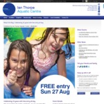 Ian Thorpe Aquatic Centre (ITAC) - Free Entry All Day (27/08/2017, 10am-3pm) Ultimo, NSW