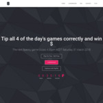 Win $40 for Predicting 4 Aus Sports Games from Specky App