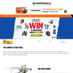 Win a Tool Prize Package Worth $12,000 from Machines4U/Hare & Forbes