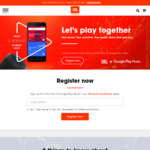 3 Months Free Google Play Music - JBL Promo