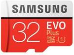 Samsung EVO Plus 32GB Micro SD Card Class 10 80MB/s US $5.15 (~AU $7.27) Shipped @ Rosegal