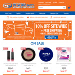 Extra 10% off Sitewide (Stacks with 1/2 Price Beauty Brands) Free Shipping Min Order $50 @ Good Price Pharmacy