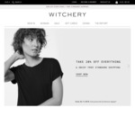 20% Off All Marked Prices Storewide + Free Delivery @ Witchery