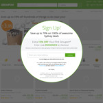 15% off Sitewide (Unlimited Redemptions, Max Discount $40) @ Groupon (Stack with Shopback up to 15% Cashback)