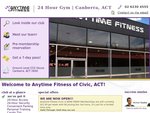 Anytime Fitness Gym - $11.95 pw + $0 Joining Feees - [Civic, Canberra]