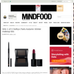 Win 1 of 3 Sothys Paris Autumn Winter Makeup Kits Worth $129.50 from MiNDFOOD