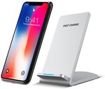 Fast Wireless Charger $7.99 + Delivery (Free with Prime/ $49 Spend) @ LISICK Amazon AU