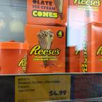 [VIC] Reese's Peanut Butter Chocolate Cones 4pk (472ml) / Peanut Butter Chocolate Ice Cream (473ml) $4.99 @ ALDI Doncaster