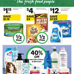 40% off Skin Care, Hair Care & Colour (Some Brand Exclusions) @ Woolworths
