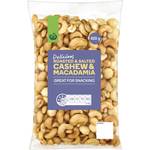 Woolworths Cashew & Macadamia Roasted & Salted 400g Pack - $9.50 ($23.75 per Kg)