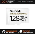 SanDisk 128GB High Endurance UHS-I MicroSDXC Card $31.20 Delivered @ DCXpert Online eBay