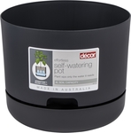 Decor 215mm Dusty Blue Springtime Self Watering Pot  Black/White/Blue $6 (Was $9.45) @ Bunnings