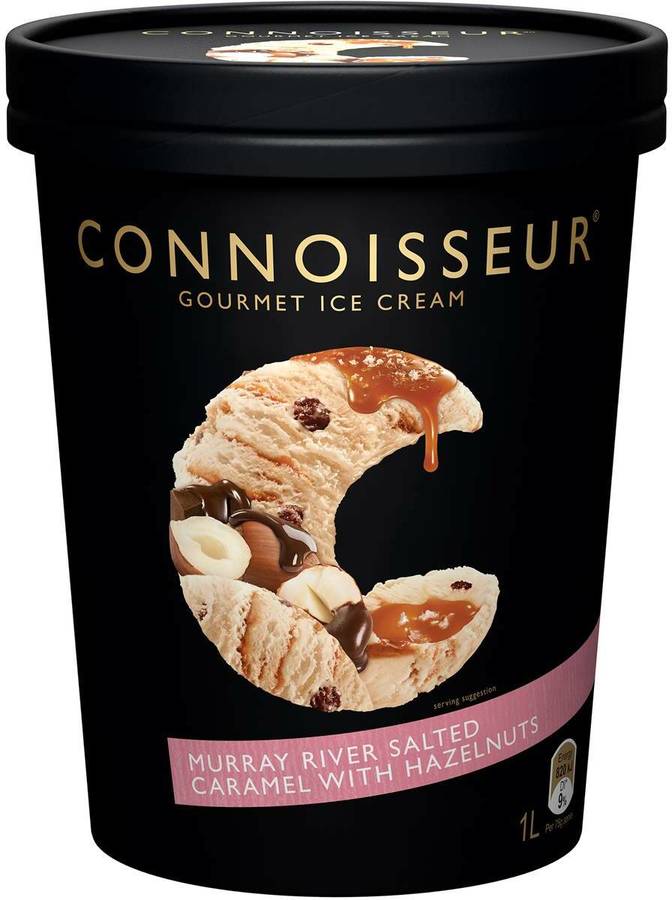 ½ Price Connoisseur Ice Cream Tubs 1L $5 @ Woolworths - OzBargain