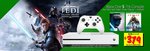Xbox One S 1TB All Digital + Minecraft, Sea of Thieves, Anthem, Forza 3 $199, Xbox One S + Star Wars Fallen Jedi $279 @ JB Hi-Fi