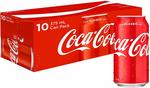 Coca-Cola Multipack Cans (10x375ml) $6 (Min Order: 2) + Delivery ($0 with Prime/ $39 Spend) @ Amazon AU