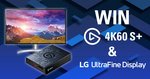 Win an LG 32'' UltraFine 4K UHD Monitor & Elgato 4K60 S+ Worth Over $1,900 from Elgato Gaming