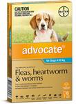 Advocate for Dogs 4-10kg 6 Pack $45.15 Delivered ($40.63 with Subscribe & Save) @ Amazon AU