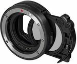 Canon Drop in Filter Mount Adapter EF-EOSR with CPL Filter $252.57 Delivered @ Amazon AU
