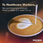 Free Bottle of Water or Coffee + Twirl Bar for Healthcare Workers @ BP