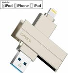 Omars 2ND iPhone Flash Drive (Silvery) $19.99+ Delivered@wellmade Brands AU via Amazon AU