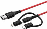 BlitzWolf BW-MT4 3 in 1 Type-C Lightning Micro USB 90cm Data Cable for US$11.99 (~ $16.75) Shipped @ Banggood AU