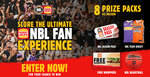 Win 1 of 8 Ultimate Fan & Hungry Jack's Voucher Packs Worth $1,818 from NBL