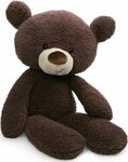 GUND Bear: Fuzzy Chocolate Extra Large 61cm, Multicolour, 24" Length $51.71 + Shipping ($0 with Prime) @ Amazon US via AU