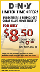 $8.50 Movie Tickets at Dendy Newtown and Opera Quays, NSW (8-21 Dec)